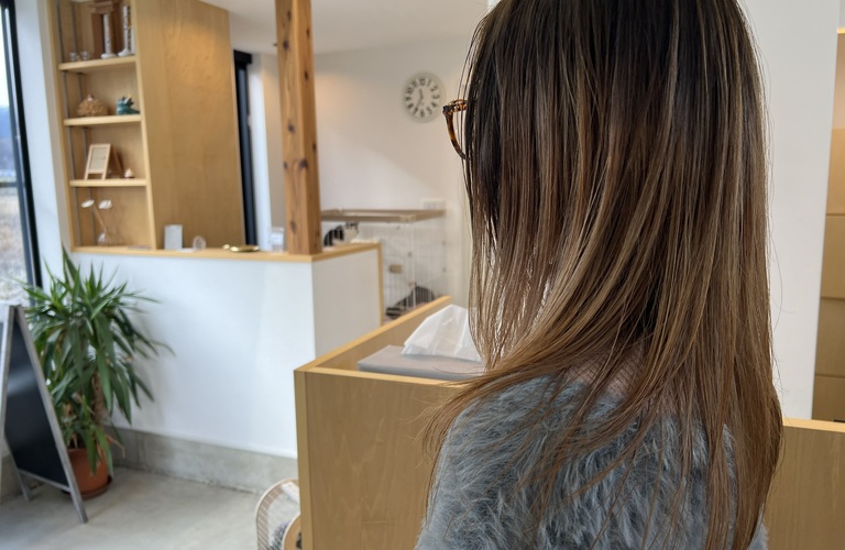 ご自分に最適なグラデーションカラーに生まれ変わり！ | 山形県山形市の美容院ならhair craft ulula