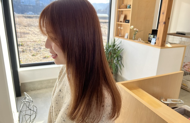 山形で唯一無二の個人店！上手なカラー＆トリートメントで理想のヘアスタイルへ